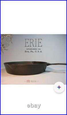 Antique 1880s hard To Find ERIE #11 Skillet