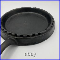 Antique 1893 Odorless 8 Cast Iron Skillet Pan Pre Griswold Chip Cracks READ