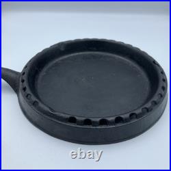 Antique 1893 Odorless 8 Cast Iron Skillet Pan Pre Griswold Chip Cracks READ