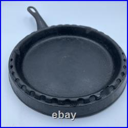 Antique 1893 Odorless 8 Cast Iron Skillet Pan Pre Griswold Chip Cracks READ