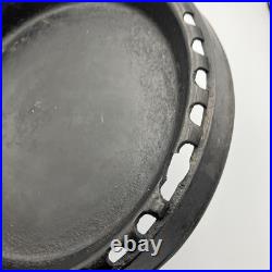 Antique 1893 Odorless 8 Cast Iron Skillet Pan Pre Griswold Chip Cracks READ