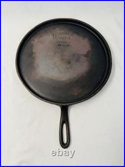 Antique 1898-1915 Wagner Sidney #0 Cast Iron Skillet 1109-D Cooking Pan