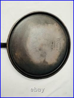 Antique 1898-1915 Wagner Sidney #0 Cast Iron Skillet 1109-D Cooking Pan