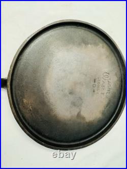 Antique 1898-1915 Wagner Sidney #0 Cast Iron Skillet 1109-D Cooking Pan