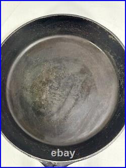 Antique 1900's Griswold Cast Iron Skillet #9 Model 710 S Erie PA USA