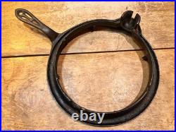 Antique Alfred Andresen Cast Iron Waffle Krumkake Maker with Base Vintage