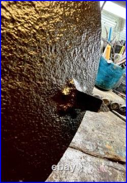 Antique Cast Iron 12 Spider Skillet Gate Mark 3 Footed Unbranded