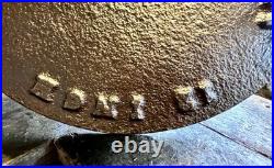 Antique Cast Iron 12 Spider Skillet Gate Mark 3 Footed Unbranded