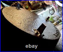 Antique Cast Iron 12 Spider Skillet Gate Mark 3 Footed Unbranded