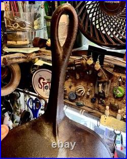 Antique Cast Iron 12 Spider Skillet Gate Mark 3 Footed Unbranded