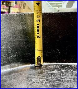 Antique Cast Iron 12 Spider Skillet Gate Mark 3 Footed Unbranded