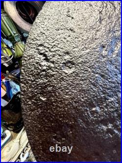 Antique Cast Iron 12 Spider Skillet Gate Mark 3 Footed Unbranded