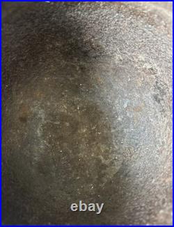 Antique Cast Iron Cauldron, 3-footed bean pot kettle cauldron