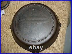 Antique Cast Iron Gate Marked #9 Pan 135+ years old UNIQUE