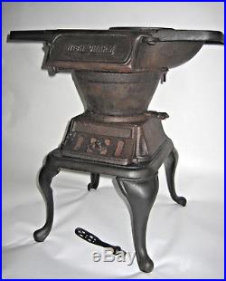 Antique Cast Iron Stove Excellent Condition Vintage 1900 1909 Fully Functional