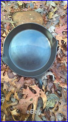Antique ERIE #10 Pre-Griswold Cast Iron Skillet Clean and Georgeous