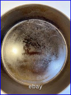 Antique ERIE #7 Cast Iron Skillet c 1880-1895 Thin Wall Star Mark Griswold Era