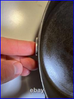 Antique ERIE #7 Cast Iron Skillet c 1880-1895 Thin Wall Star Mark Griswold Era Antique ERIE #7 Cast Iron Skillet c 1880-1895 Thin Wall Star Mark Griswold Era