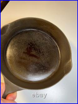 Antique ERIE #7 Cast Iron Skillet c 1880-1895 Thin Wall Star Mark Griswold Era Antique ERIE #7 Cast Iron Skillet c 1880-1895 Thin Wall Star Mark Griswold Era