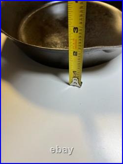 Antique ERIE #7 Cast Iron Skillet c 1880-1895 Thin Wall Star Mark Griswold Era Antique ERIE #7 Cast Iron Skillet c 1880-1895 Thin Wall Star Mark Griswold Era