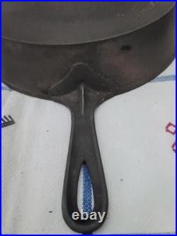 Antique ERIE #9 Cast Iron (Pre Griswold) Skillet No Cracks No Wobble Late 1800s
