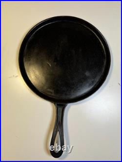 Antique Early Gate mark Gatemark Cast Iron Skillet 1850 Fancy Handle Frontier Antique Early Gate mark Gatemark Cast Iron Skillet 1850 Fancy Handle Frontier