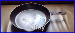 Antique Erie 710a No. 9 Rare Cast Iron Skillet