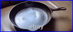 Antique Erie 710a No. 9 Rare Cast Iron Skillet