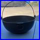 Antique Erie Cast Iron Scotch Bowl No. 9 Bail Handle pre Griswold Era