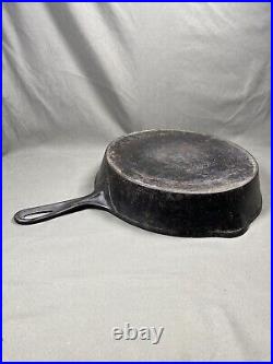 Antique Erie Pre Griswold Cast Iron Skillet 9a