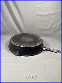 Antique Erie Pre Griswold Cast Iron Skillet 9a