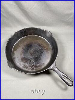 Antique Erie Pre Griswold Cast Iron Skillet 9a