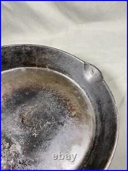 Antique Erie Pre Griswold Cast Iron Skillet 9a