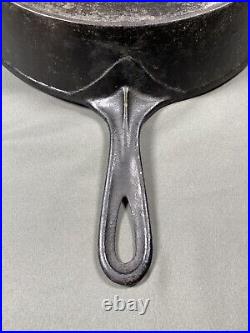 Antique Erie Pre Griswold Cast Iron Skillet 9a