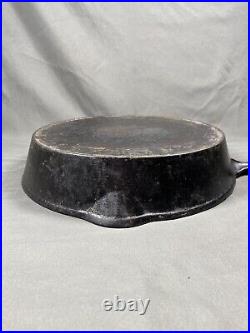 Antique Erie Pre Griswold Cast Iron Skillet 9a