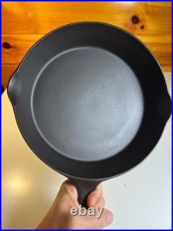 Antique Favorite Piqua Ware #7A Cast Iron Skillet Restored Smooth DEAD FLAT