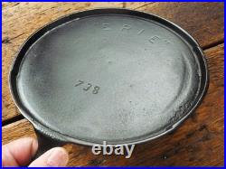 Antique GRISWOLD Cast Iron GRIDDLE Pan RESTORED # 8 ERIE Ironspoon Antique GRISWOLD Cast Iron GRIDDLE Pan RESTORED # 8 ERIE Ironspoon