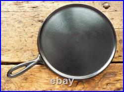 Antique GRISWOLD Cast Iron GRIDDLE Pan RESTORED # 8 ERIE Ironspoon