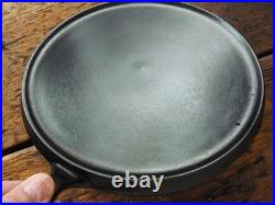 Antique GRISWOLD Cast Iron GRIDDLE Pan RESTORED # 8 ERIE Ironspoon