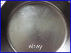 Antique GRISWOLD Cast Iron SKILLET Frying Pan # 5 LARGE SLANT LOGO Ironspoon