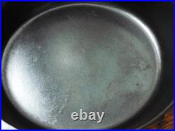 Antique GRISWOLD Cast Iron SKILLET Frying Pan # 5 LARGE SLANT LOGO Ironspoon