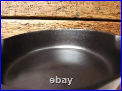 Antique GRISWOLD Cast Iron SKILLET Frying Pan # 5 LARGE SLANT LOGO Ironspoon