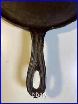 Antique Gate Mark Cast Iron Skillet #8 1860s Civil War Frontier Era American