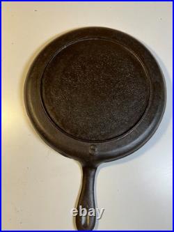 Antique Gate Mark Cast Iron Skillet #8 1860s Civil War Frontier Era American