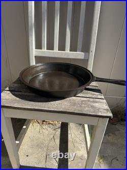 Antique Gate Mark Skillet c. 1800s PPS Pattern Philo Penfield Stewart Style