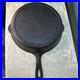 Antique Griswold Cast Iron #9 Large Logo Skillet w Heat Smoke Ring 710 H