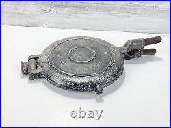 Antique Griswold Cast Iron No. 7 / 7 & 8 Waffle Iron June 29, 1880