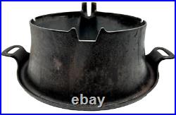 Antique Griswold Mfg. Co. American #8 High Base Cast Iron Waffle Iron
