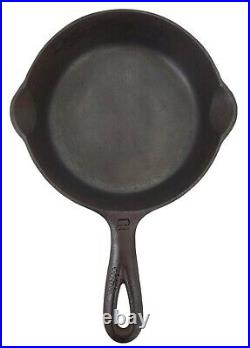 Antique Griswold No. 2 Cast Iron Skillet Pan 703 Large Block Logo Smooth Bottom