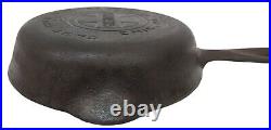 Antique Griswold No. 2 Cast Iron Skillet Pan 703 Large Block Logo Smooth Bottom